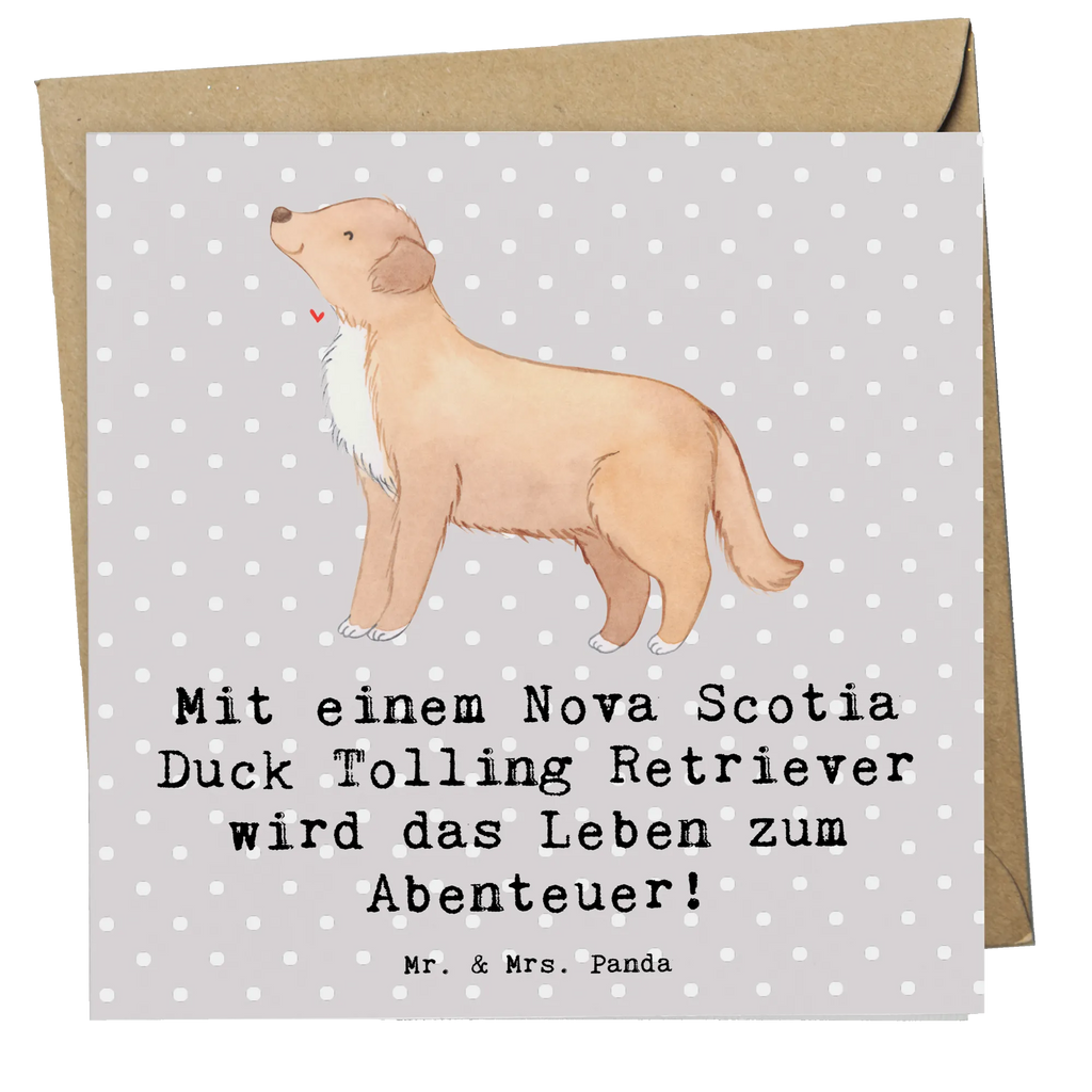 Deluxe Karte Nova Scotia Duck Abenteuer Karte, Grußkarte, Klappkarte, Einladungskarte, Glückwunschkarte, Hochzeitskarte, Geburtstagskarte, Hochwertige Grußkarte, Hochwertige Klappkarte, Hund, Hunderasse, Rassehund, Hundebesitzer, Geschenk, Tierfreund, Schenken, Welpe