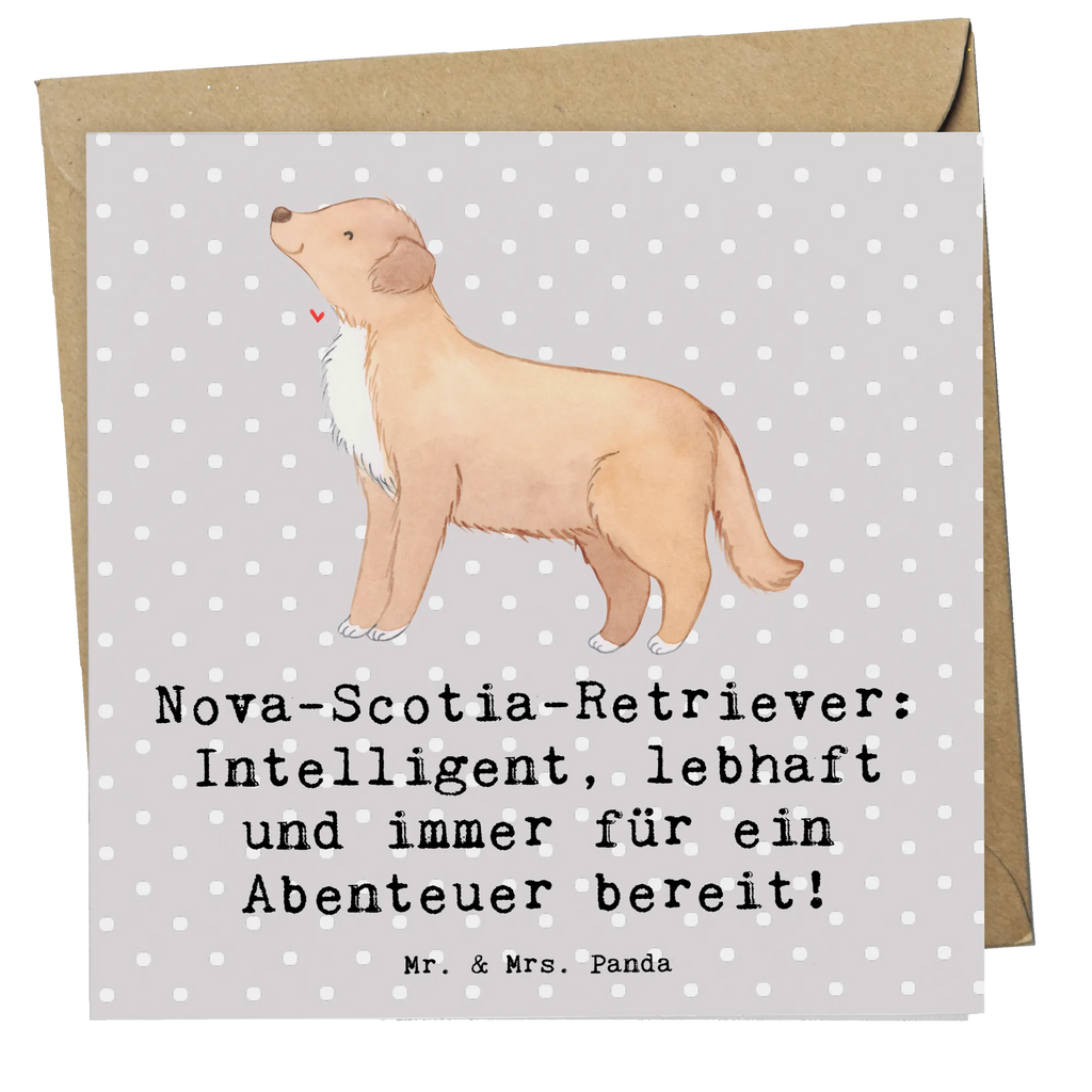 Deluxe Karte Nova Scotia Duck Karte, Grußkarte, Klappkarte, Einladungskarte, Glückwunschkarte, Hochzeitskarte, Geburtstagskarte, Hochwertige Grußkarte, Hochwertige Klappkarte, Hund, Hunderasse, Rassehund, Hundebesitzer, Geschenk, Tierfreund, Schenken, Welpe