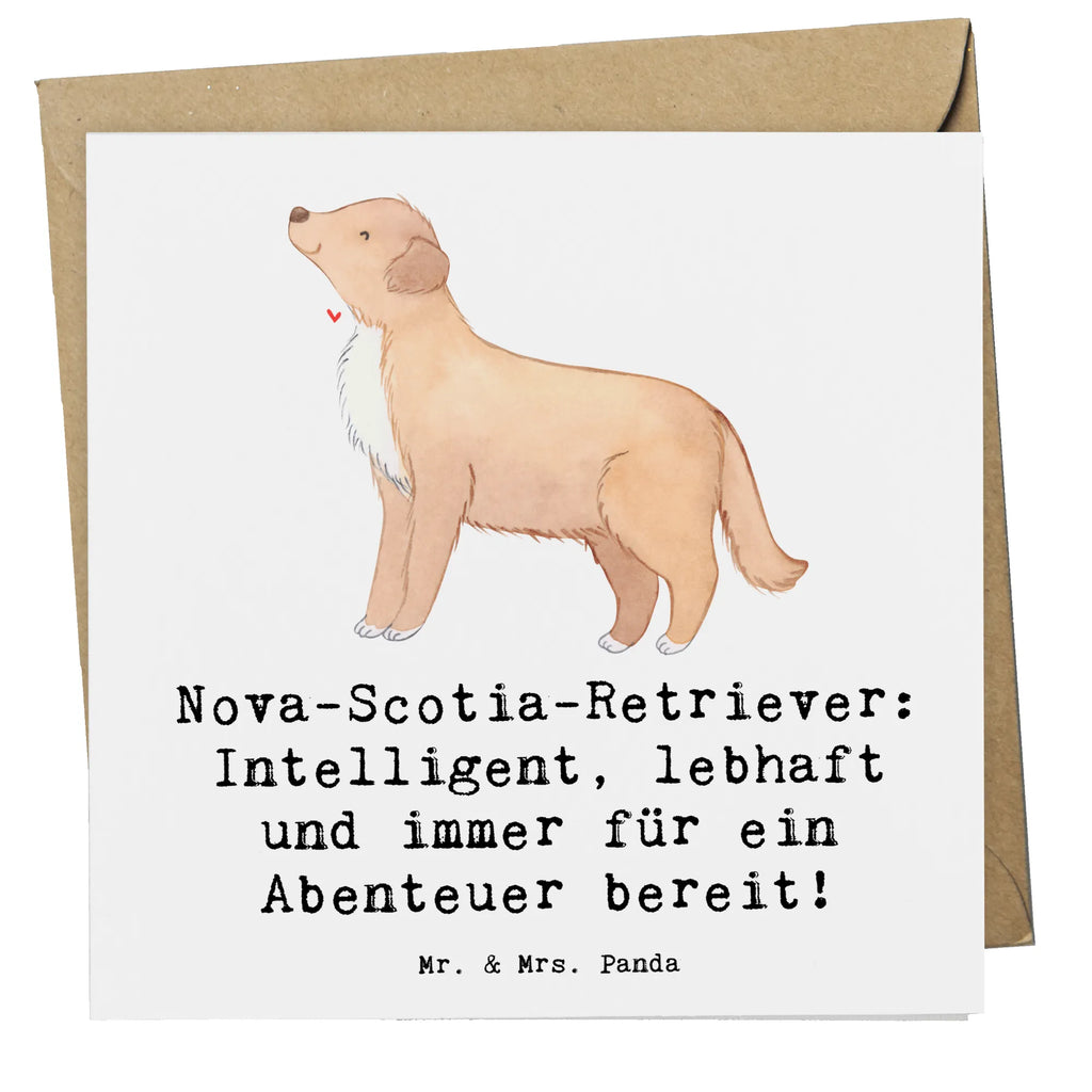 Deluxe Karte Nova Scotia Duck Karte, Grußkarte, Klappkarte, Einladungskarte, Glückwunschkarte, Hochzeitskarte, Geburtstagskarte, Hochwertige Grußkarte, Hochwertige Klappkarte, Hund, Hunderasse, Rassehund, Hundebesitzer, Geschenk, Tierfreund, Schenken, Welpe