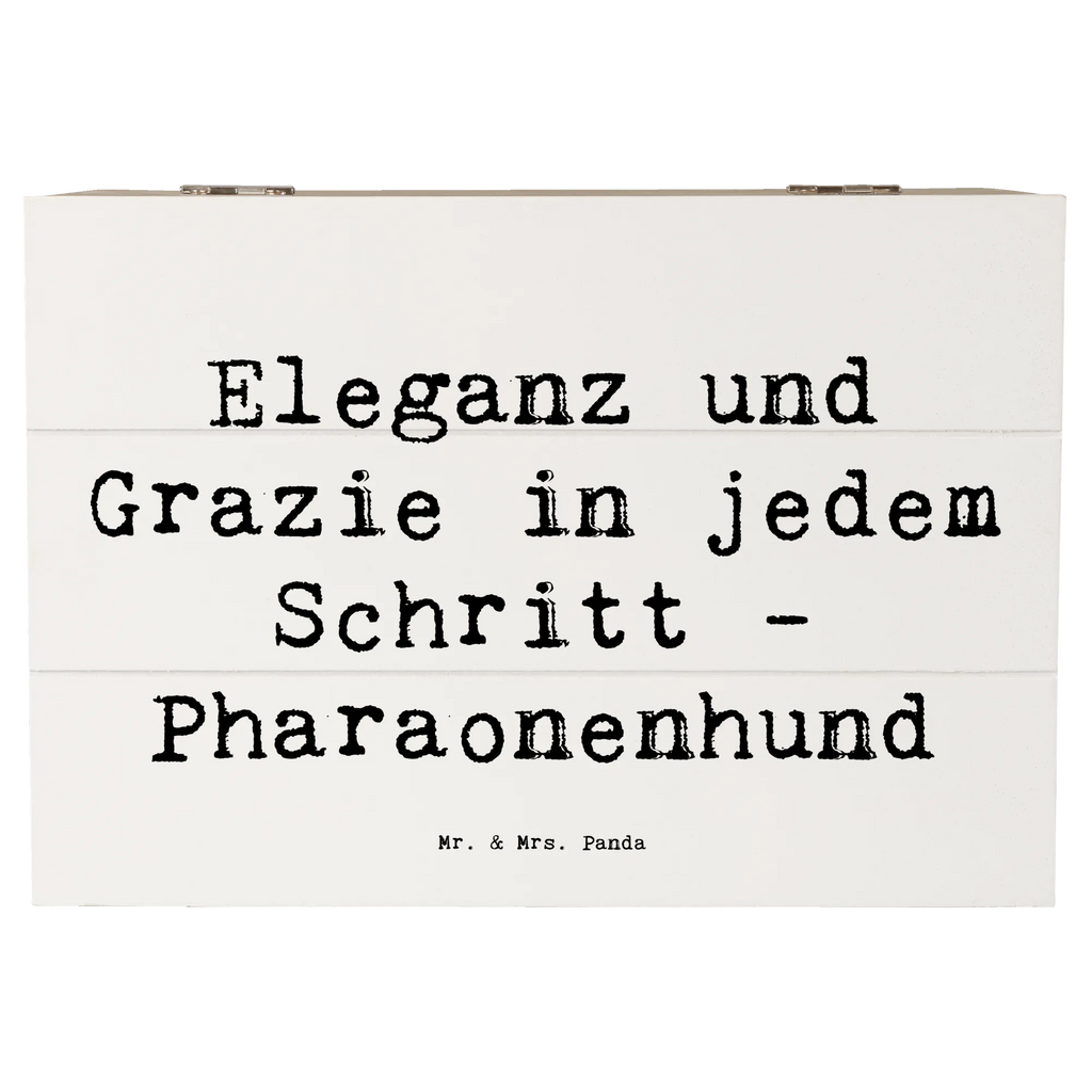 Holzkiste Spruch Eleganter Pharaonenhund Holzkiste, Kiste, Schatzkiste, Truhe, Schatulle, XXL, Erinnerungsbox, Erinnerungskiste, Dekokiste, Aufbewahrungsbox, Geschenkbox, Geschenkdose, Hund, Hunderasse, Rassehund, Hundebesitzer, Geschenk, Tierfreund, Schenken, Welpe