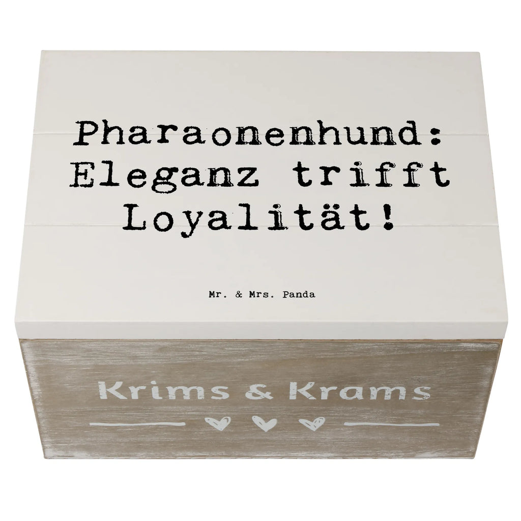 Holzkiste Spruch Pharaonenhund Eleganz Holzkiste, Kiste, Schatzkiste, Truhe, Schatulle, XXL, Erinnerungsbox, Erinnerungskiste, Dekokiste, Aufbewahrungsbox, Geschenkbox, Geschenkdose, Hund, Hunderasse, Rassehund, Hundebesitzer, Geschenk, Tierfreund, Schenken, Welpe