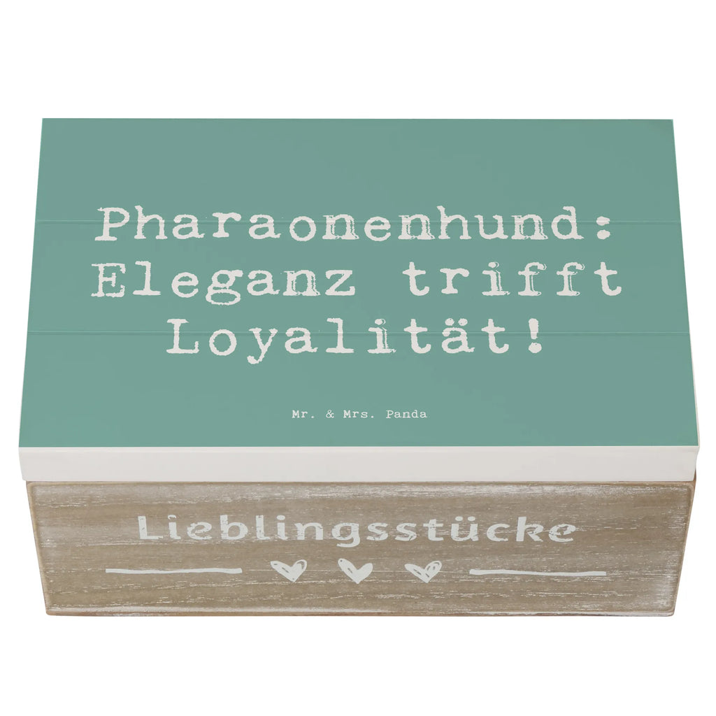 Holzkiste Spruch Pharaonenhund Eleganz Holzkiste, Kiste, Schatzkiste, Truhe, Schatulle, XXL, Erinnerungsbox, Erinnerungskiste, Dekokiste, Aufbewahrungsbox, Geschenkbox, Geschenkdose, Hund, Hunderasse, Rassehund, Hundebesitzer, Geschenk, Tierfreund, Schenken, Welpe