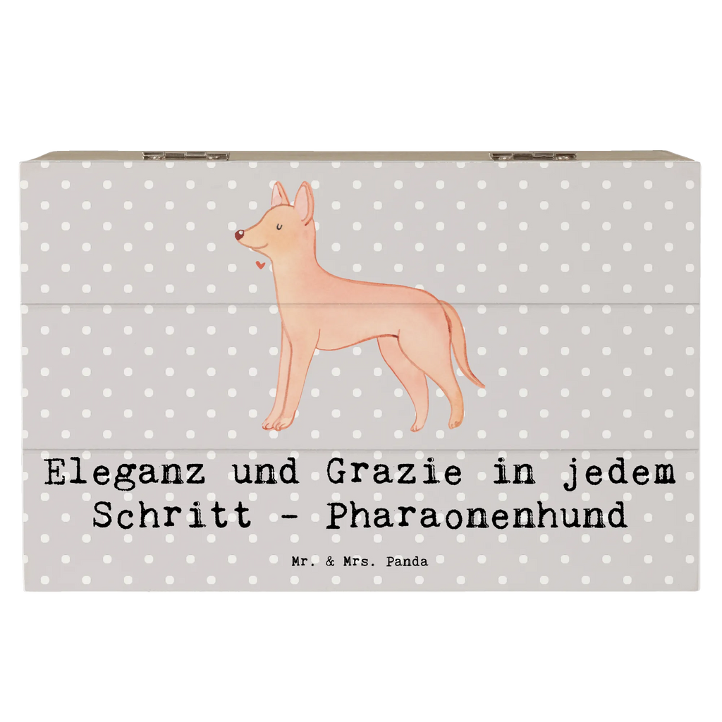 Holzkiste Eleganter Pharaonenhund Holzkiste, Kiste, Schatzkiste, Truhe, Schatulle, XXL, Erinnerungsbox, Erinnerungskiste, Dekokiste, Aufbewahrungsbox, Geschenkbox, Geschenkdose, Hund, Hunderasse, Rassehund, Hundebesitzer, Geschenk, Tierfreund, Schenken, Welpe