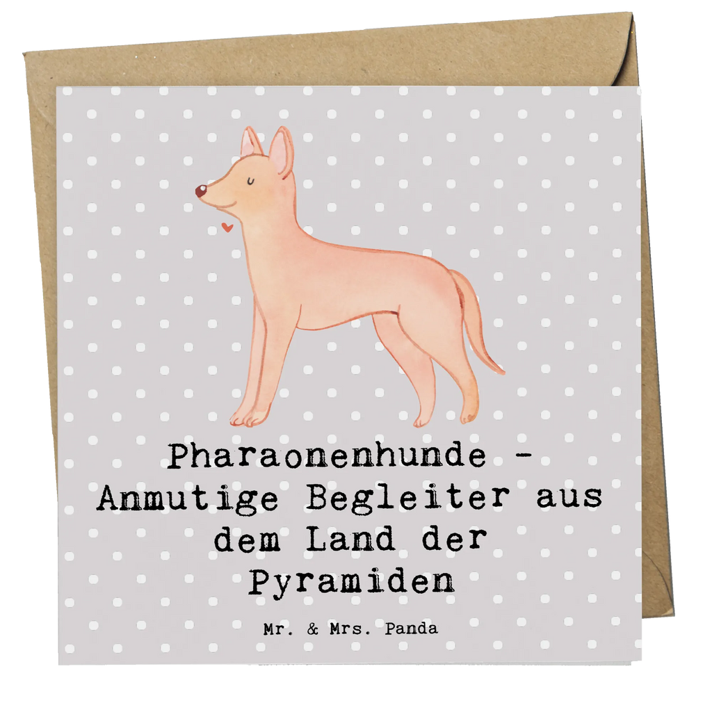 Deluxe Karte Pharaonenhund Freunde Karte, Grußkarte, Klappkarte, Einladungskarte, Glückwunschkarte, Hochzeitskarte, Geburtstagskarte, Hochwertige Grußkarte, Hochwertige Klappkarte, Hund, Hunderasse, Rassehund, Hundebesitzer, Geschenk, Tierfreund, Schenken, Welpe