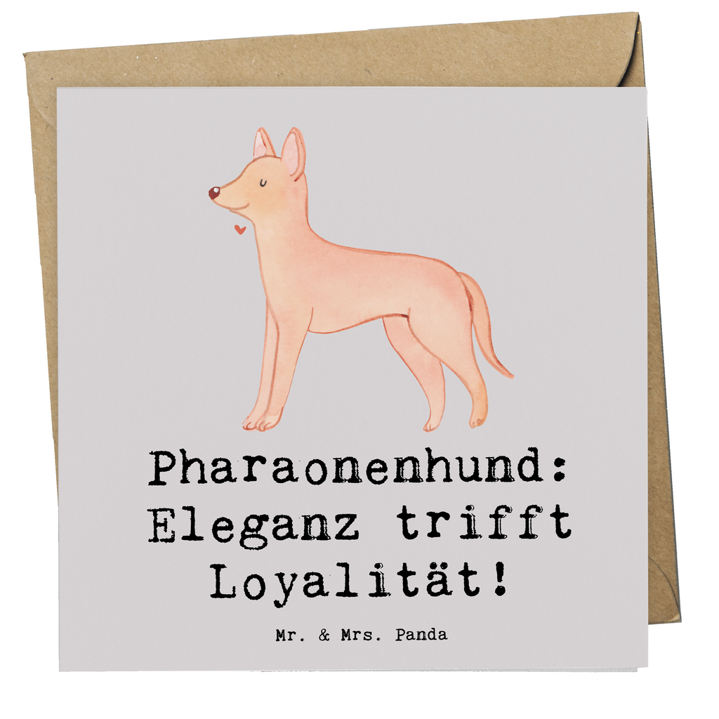 Deluxe Karte Pharaonenhund Eleganz Karte, Grußkarte, Klappkarte, Einladungskarte, Glückwunschkarte, Hochzeitskarte, Geburtstagskarte, Hochwertige Grußkarte, Hochwertige Klappkarte, Hund, Hunderasse, Rassehund, Hundebesitzer, Geschenk, Tierfreund, Schenken, Welpe