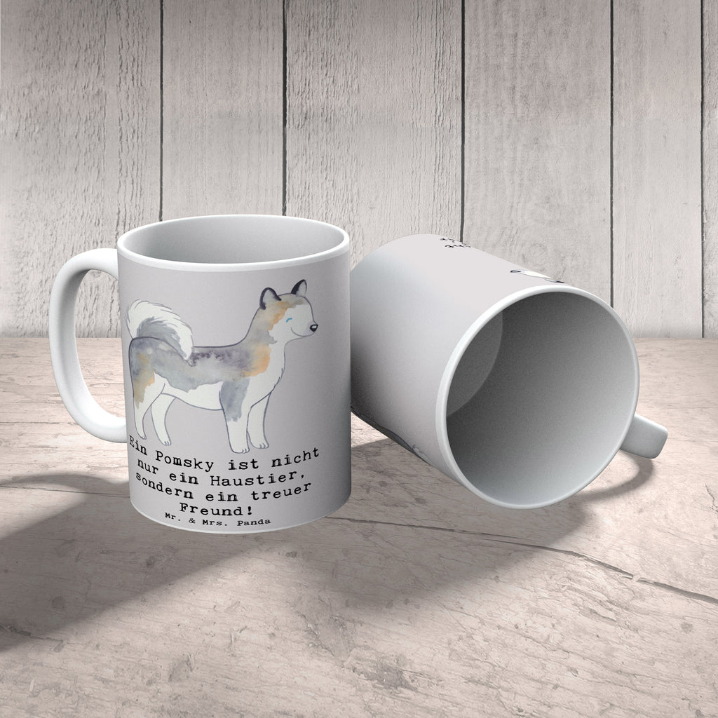 Tasse Pomsky Freund Tasse, Kaffeetasse, Teetasse, Becher, Kaffeebecher, Teebecher, Keramiktasse, Porzellantasse, Büro Tasse, Geschenk Tasse, Tasse Sprüche, Tasse Motive, Kaffeetassen, Tasse bedrucken, Designer Tasse, Cappuccino Tassen, Schöne Teetassen, Hund, Hunderasse, Rassehund, Hundebesitzer, Geschenk, Tierfreund, Schenken, Welpe