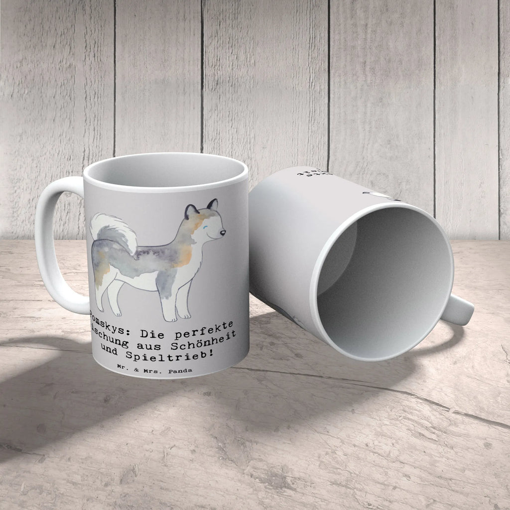 Tasse Pomsky Perfektion Tasse, Kaffeetasse, Teetasse, Becher, Kaffeebecher, Teebecher, Keramiktasse, Porzellantasse, Büro Tasse, Geschenk Tasse, Tasse Sprüche, Tasse Motive, Kaffeetassen, Tasse bedrucken, Designer Tasse, Cappuccino Tassen, Schöne Teetassen, Hund, Hunderasse, Rassehund, Hundebesitzer, Geschenk, Tierfreund, Schenken, Welpe