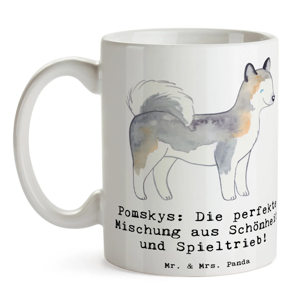 Tasse Pomsky Perfektion Tasse, Kaffeetasse, Teetasse, Becher, Kaffeebecher, Teebecher, Keramiktasse, Porzellantasse, Büro Tasse, Geschenk Tasse, Tasse Sprüche, Tasse Motive, Kaffeetassen, Tasse bedrucken, Designer Tasse, Cappuccino Tassen, Schöne Teetassen, Hund, Hunderasse, Rassehund, Hundebesitzer, Geschenk, Tierfreund, Schenken, Welpe