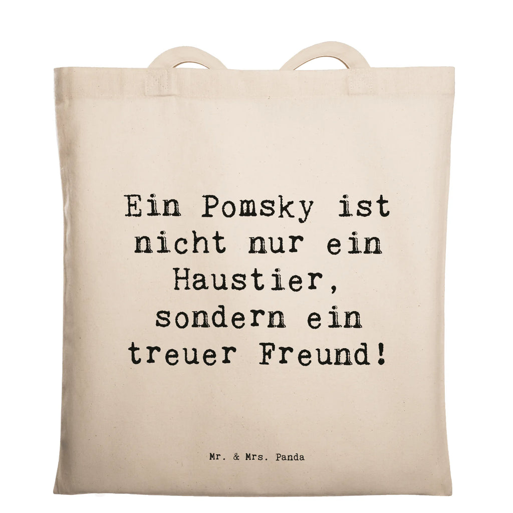 Tragetasche Spruch Pomsky Freund Beuteltasche, Beutel, Einkaufstasche, Jutebeutel, Stoffbeutel, Tasche, Shopper, Umhängetasche, Strandtasche, Schultertasche, Stofftasche, Tragetasche, Badetasche, Jutetasche, Einkaufstüte, Laptoptasche, Hund, Hunderasse, Rassehund, Hundebesitzer, Geschenk, Tierfreund, Schenken, Welpe