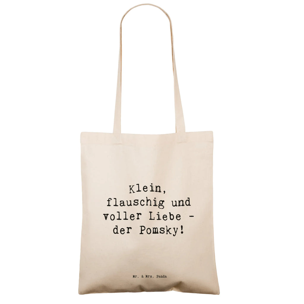 Tragetasche Spruch Flauschiger Pomsky Beuteltasche, Beutel, Einkaufstasche, Jutebeutel, Stoffbeutel, Tasche, Shopper, Umhängetasche, Strandtasche, Schultertasche, Stofftasche, Tragetasche, Badetasche, Jutetasche, Einkaufstüte, Laptoptasche, Hund, Hunderasse, Rassehund, Hundebesitzer, Geschenk, Tierfreund, Schenken, Welpe