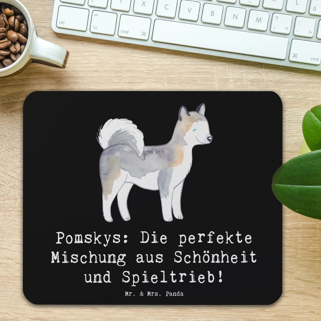 Mauspad Pomsky Perfektion Mousepad, Computer zubehör, Büroausstattung, PC Zubehör, Arbeitszimmer, Mauspad, Einzigartiges Mauspad, Designer Mauspad, Mausunterlage, Mauspad Büro, Hund, Hunderasse, Rassehund, Hundebesitzer, Geschenk, Tierfreund, Schenken, Welpe