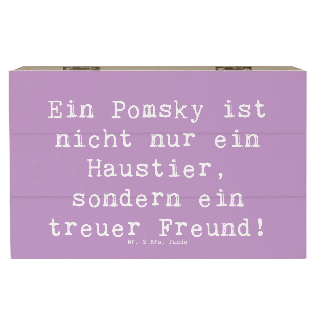 Holzkiste Spruch Pomsky Freund Holzkiste, Kiste, Schatzkiste, Truhe, Schatulle, XXL, Erinnerungsbox, Erinnerungskiste, Dekokiste, Aufbewahrungsbox, Geschenkbox, Geschenkdose, Hund, Hunderasse, Rassehund, Hundebesitzer, Geschenk, Tierfreund, Schenken, Welpe