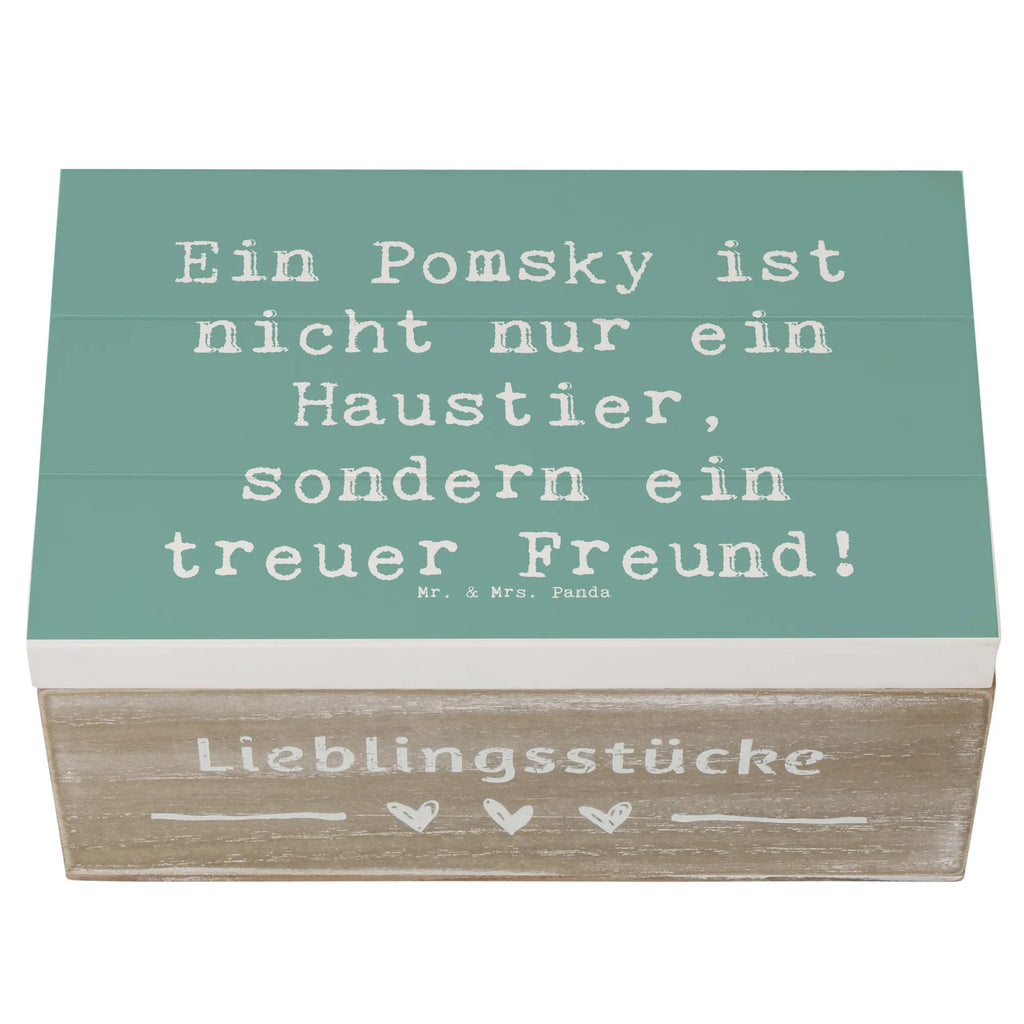 Holzkiste Spruch Pomsky Freund Holzkiste, Kiste, Schatzkiste, Truhe, Schatulle, XXL, Erinnerungsbox, Erinnerungskiste, Dekokiste, Aufbewahrungsbox, Geschenkbox, Geschenkdose, Hund, Hunderasse, Rassehund, Hundebesitzer, Geschenk, Tierfreund, Schenken, Welpe