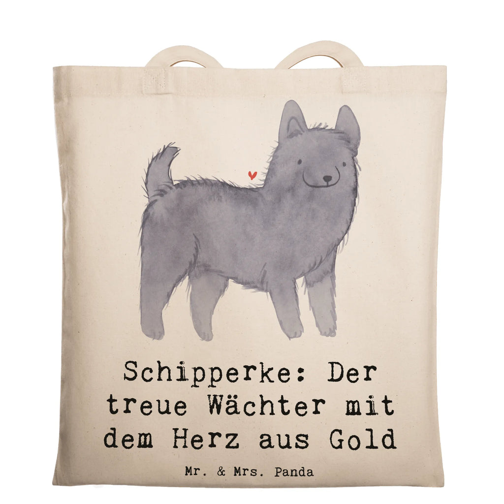 Tragetasche Schipperke Wächterherz Beuteltasche, Beutel, Einkaufstasche, Jutebeutel, Stoffbeutel, Tasche, Shopper, Umhängetasche, Strandtasche, Schultertasche, Stofftasche, Tragetasche, Badetasche, Jutetasche, Einkaufstüte, Laptoptasche, Hund, Hunderasse, Rassehund, Hundebesitzer, Geschenk, Tierfreund, Schenken, Welpe