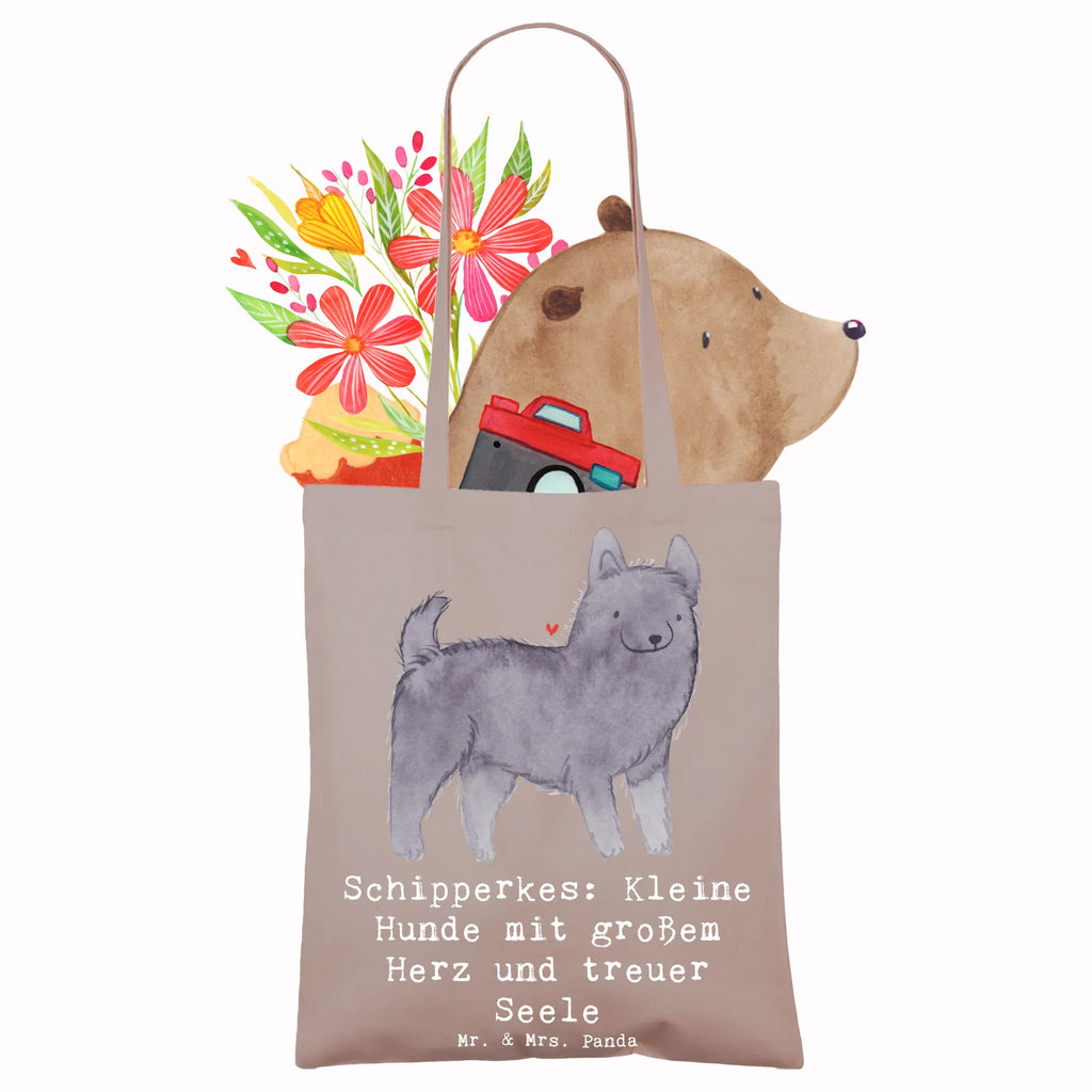 Tragetasche Schipperkes Herz Beuteltasche, Beutel, Einkaufstasche, Jutebeutel, Stoffbeutel, Tasche, Shopper, Umhängetasche, Strandtasche, Schultertasche, Stofftasche, Tragetasche, Badetasche, Jutetasche, Einkaufstüte, Laptoptasche, Hund, Hunderasse, Rassehund, Hundebesitzer, Geschenk, Tierfreund, Schenken, Welpe