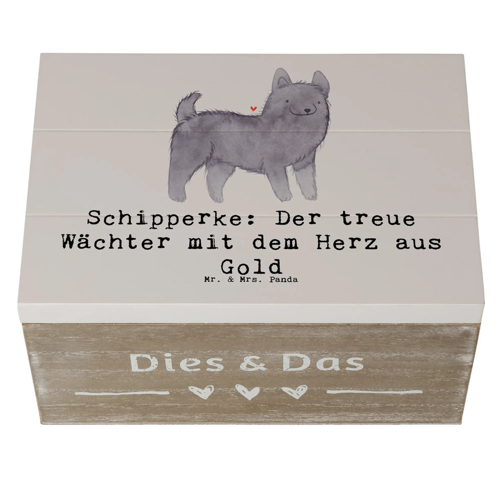 Holzkiste Schipperke Wächterherz Holzkiste, Kiste, Schatzkiste, Truhe, Schatulle, XXL, Erinnerungsbox, Erinnerungskiste, Dekokiste, Aufbewahrungsbox, Geschenkbox, Geschenkdose, Hund, Hunderasse, Rassehund, Hundebesitzer, Geschenk, Tierfreund, Schenken, Welpe