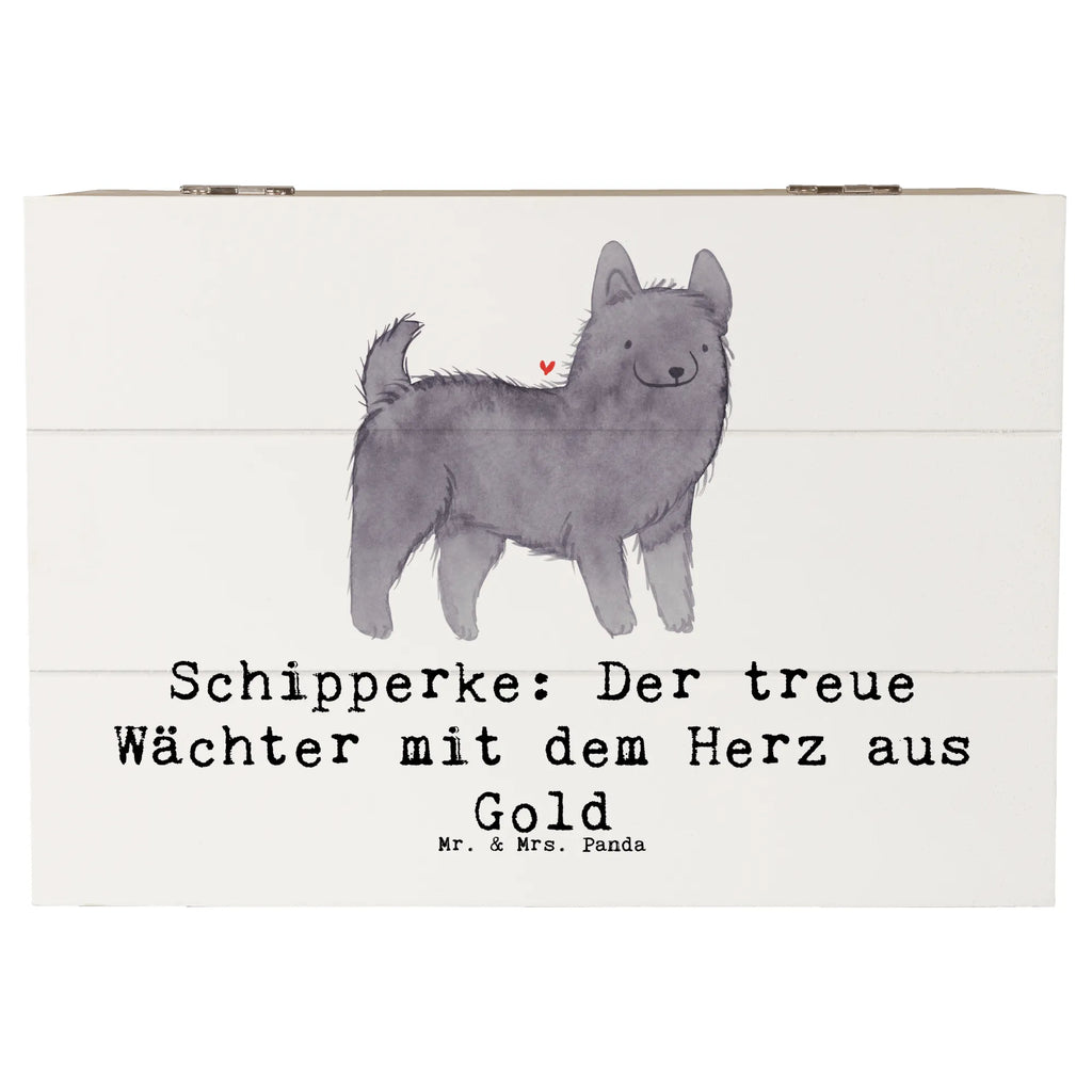 Holzkiste Schipperke Wächterherz Holzkiste, Kiste, Schatzkiste, Truhe, Schatulle, XXL, Erinnerungsbox, Erinnerungskiste, Dekokiste, Aufbewahrungsbox, Geschenkbox, Geschenkdose, Hund, Hunderasse, Rassehund, Hundebesitzer, Geschenk, Tierfreund, Schenken, Welpe