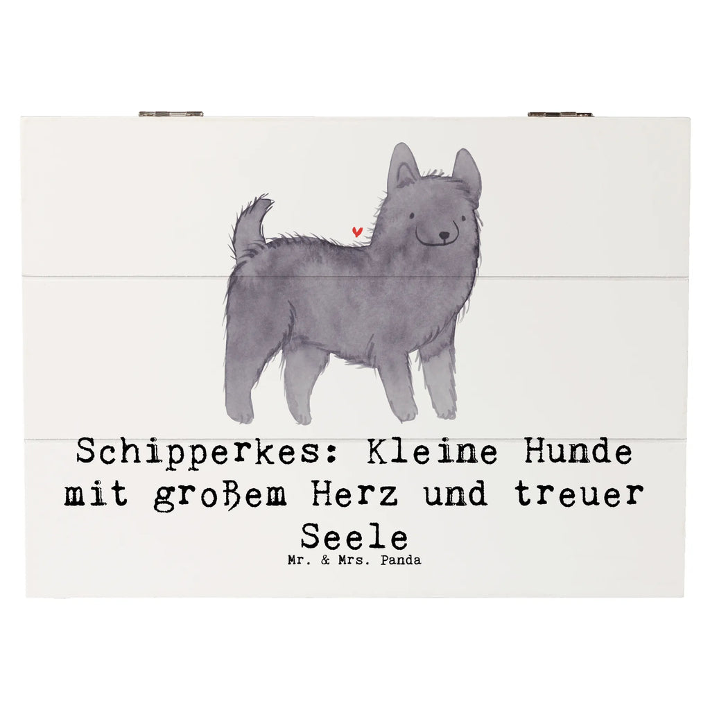 Holzkiste Schipperkes Herz Holzkiste, Kiste, Schatzkiste, Truhe, Schatulle, XXL, Erinnerungsbox, Erinnerungskiste, Dekokiste, Aufbewahrungsbox, Geschenkbox, Geschenkdose, Hund, Hunderasse, Rassehund, Hundebesitzer, Geschenk, Tierfreund, Schenken, Welpe