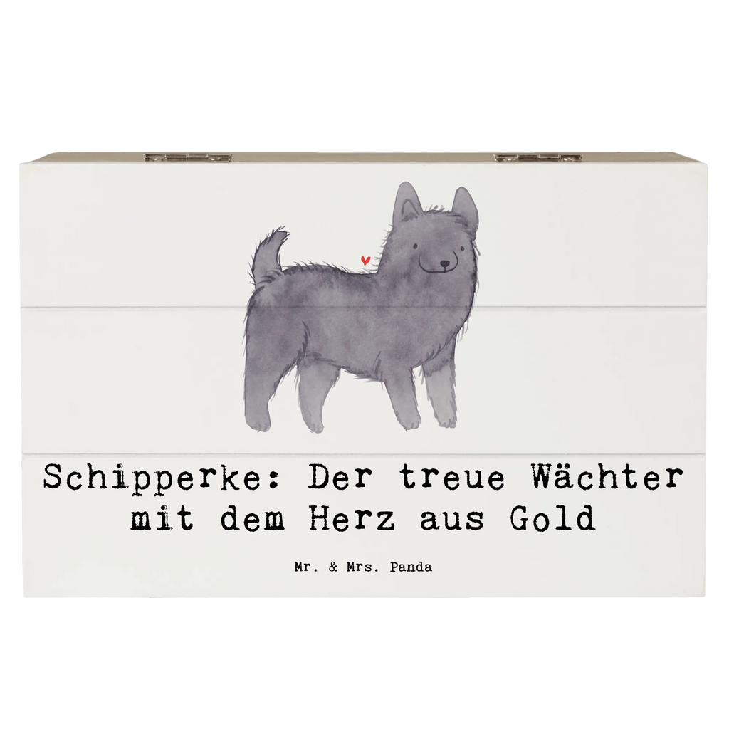 Holzkiste Schipperke Wächterherz Holzkiste, Kiste, Schatzkiste, Truhe, Schatulle, XXL, Erinnerungsbox, Erinnerungskiste, Dekokiste, Aufbewahrungsbox, Geschenkbox, Geschenkdose, Hund, Hunderasse, Rassehund, Hundebesitzer, Geschenk, Tierfreund, Schenken, Welpe