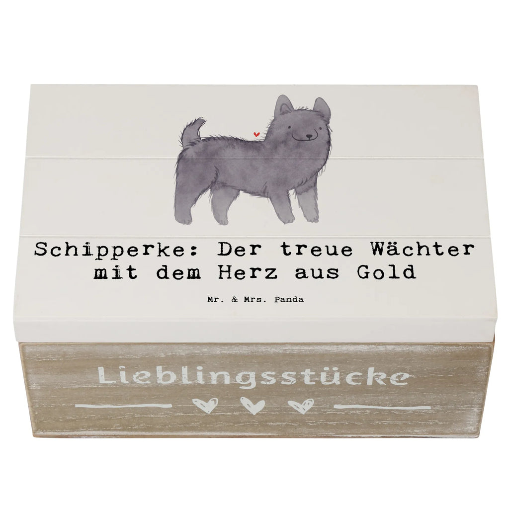 Holzkiste Schipperke Wächterherz Holzkiste, Kiste, Schatzkiste, Truhe, Schatulle, XXL, Erinnerungsbox, Erinnerungskiste, Dekokiste, Aufbewahrungsbox, Geschenkbox, Geschenkdose, Hund, Hunderasse, Rassehund, Hundebesitzer, Geschenk, Tierfreund, Schenken, Welpe