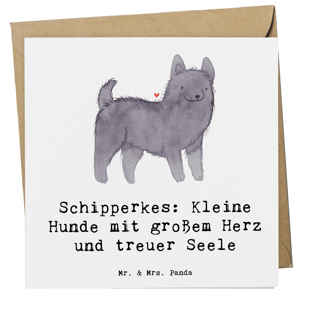 Deluxe Karte Schipperkes Herz Karte, Grußkarte, Klappkarte, Einladungskarte, Glückwunschkarte, Hochzeitskarte, Geburtstagskarte, Hochwertige Grußkarte, Hochwertige Klappkarte, Hund, Hunderasse, Rassehund, Hundebesitzer, Geschenk, Tierfreund, Schenken, Welpe