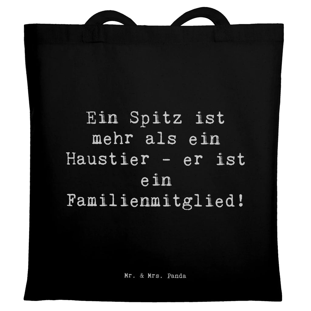 Tragetasche Spruch Spitz Familienmitglied Beuteltasche, Beutel, Einkaufstasche, Jutebeutel, Stoffbeutel, Tasche, Shopper, Umhängetasche, Strandtasche, Schultertasche, Stofftasche, Tragetasche, Badetasche, Jutetasche, Einkaufstüte, Laptoptasche, Hund, Hunderasse, Rassehund, Hundebesitzer, Geschenk, Tierfreund, Schenken, Welpe