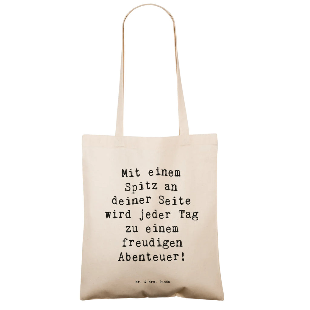 Tragetasche Spruch Freudiger Spitz Beuteltasche, Beutel, Einkaufstasche, Jutebeutel, Stoffbeutel, Tasche, Shopper, Umhängetasche, Strandtasche, Schultertasche, Stofftasche, Tragetasche, Badetasche, Jutetasche, Einkaufstüte, Laptoptasche, Hund, Hunderasse, Rassehund, Hundebesitzer, Geschenk, Tierfreund, Schenken, Welpe