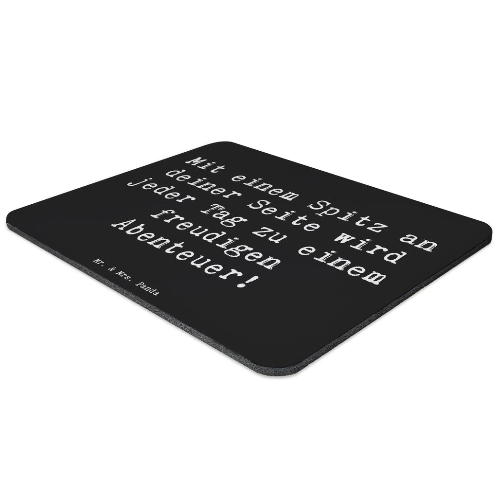 Mauspad Spruch Freudiger Spitz Mousepad, Computer zubehör, Büroausstattung, PC Zubehör, Arbeitszimmer, Mauspad, Einzigartiges Mauspad, Designer Mauspad, Mausunterlage, Mauspad Büro, Hund, Hunderasse, Rassehund, Hundebesitzer, Geschenk, Tierfreund, Schenken, Welpe