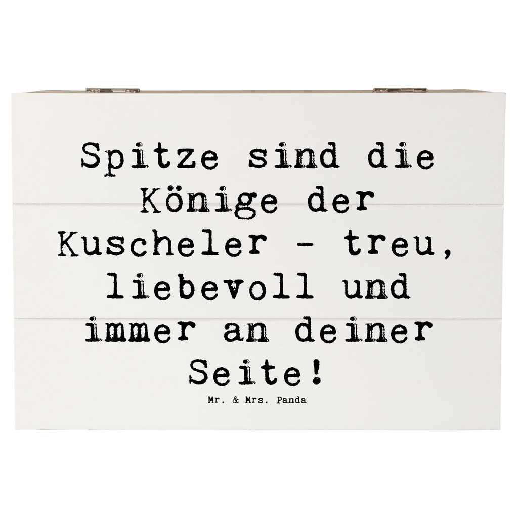 Holzkiste Spruch Spitz König Holzkiste, Kiste, Schatzkiste, Truhe, Schatulle, XXL, Erinnerungsbox, Erinnerungskiste, Dekokiste, Aufbewahrungsbox, Geschenkbox, Geschenkdose, Hund, Hunderasse, Rassehund, Hundebesitzer, Geschenk, Tierfreund, Schenken, Welpe