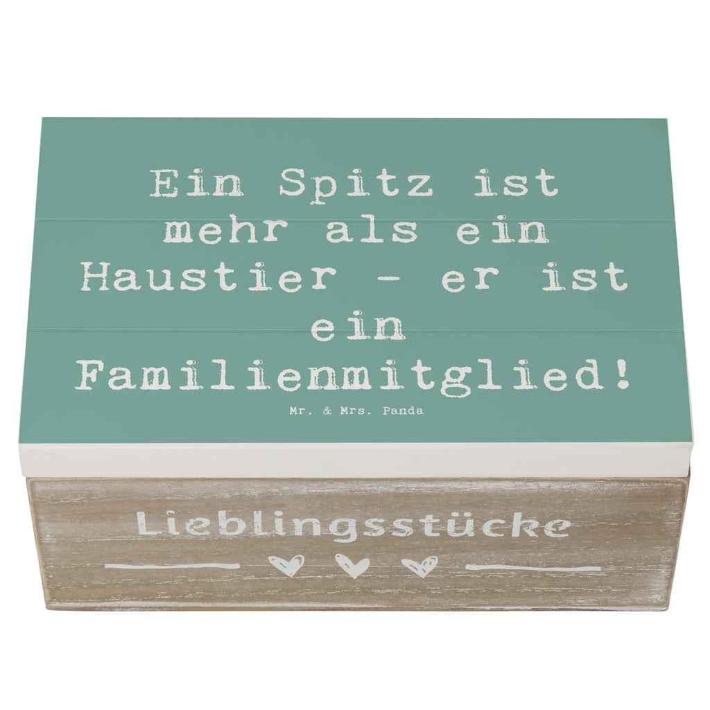 Holzkiste Spruch Spitz Familienmitglied Holzkiste, Kiste, Schatzkiste, Truhe, Schatulle, XXL, Erinnerungsbox, Erinnerungskiste, Dekokiste, Aufbewahrungsbox, Geschenkbox, Geschenkdose, Hund, Hunderasse, Rassehund, Hundebesitzer, Geschenk, Tierfreund, Schenken, Welpe