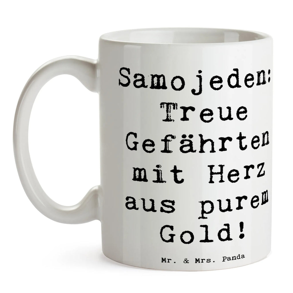 Tasse Spruch Samojede Herz Tasse, Kaffeetasse, Teetasse, Becher, Kaffeebecher, Teebecher, Keramiktasse, Porzellantasse, Büro Tasse, Geschenk Tasse, Tasse Sprüche, Tasse Motive, Kaffeetassen, Tasse bedrucken, Designer Tasse, Cappuccino Tassen, Schöne Teetassen, Hund, Hunderasse, Rassehund, Hundebesitzer, Geschenk, Tierfreund, Schenken, Welpe