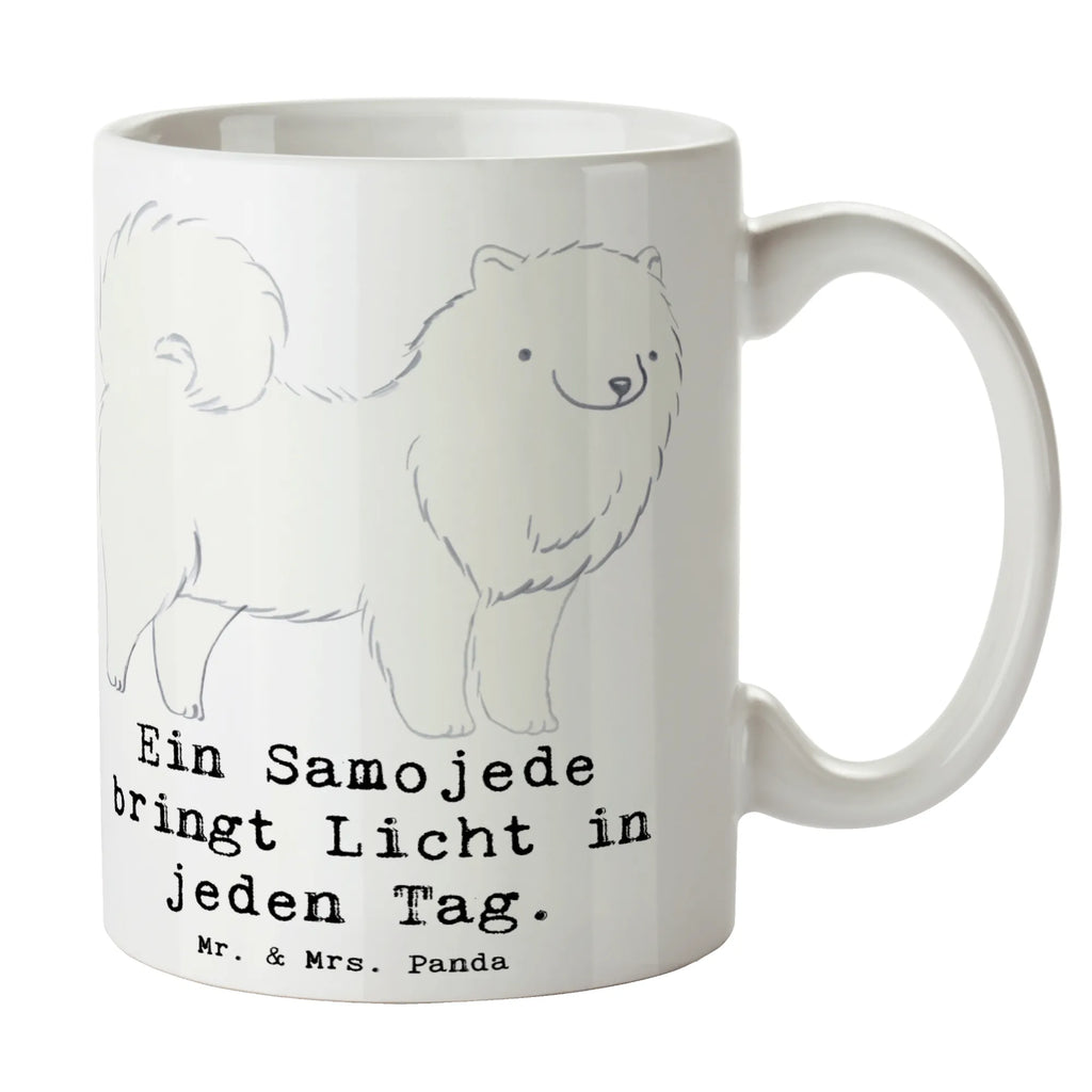 Tasse Samojede Licht Tasse, Kaffeetasse, Teetasse, Becher, Kaffeebecher, Teebecher, Keramiktasse, Porzellantasse, Büro Tasse, Geschenk Tasse, Tasse Sprüche, Tasse Motive, Kaffeetassen, Tasse bedrucken, Designer Tasse, Cappuccino Tassen, Schöne Teetassen, Hund, Hunderasse, Rassehund, Hundebesitzer, Geschenk, Tierfreund, Schenken, Welpe