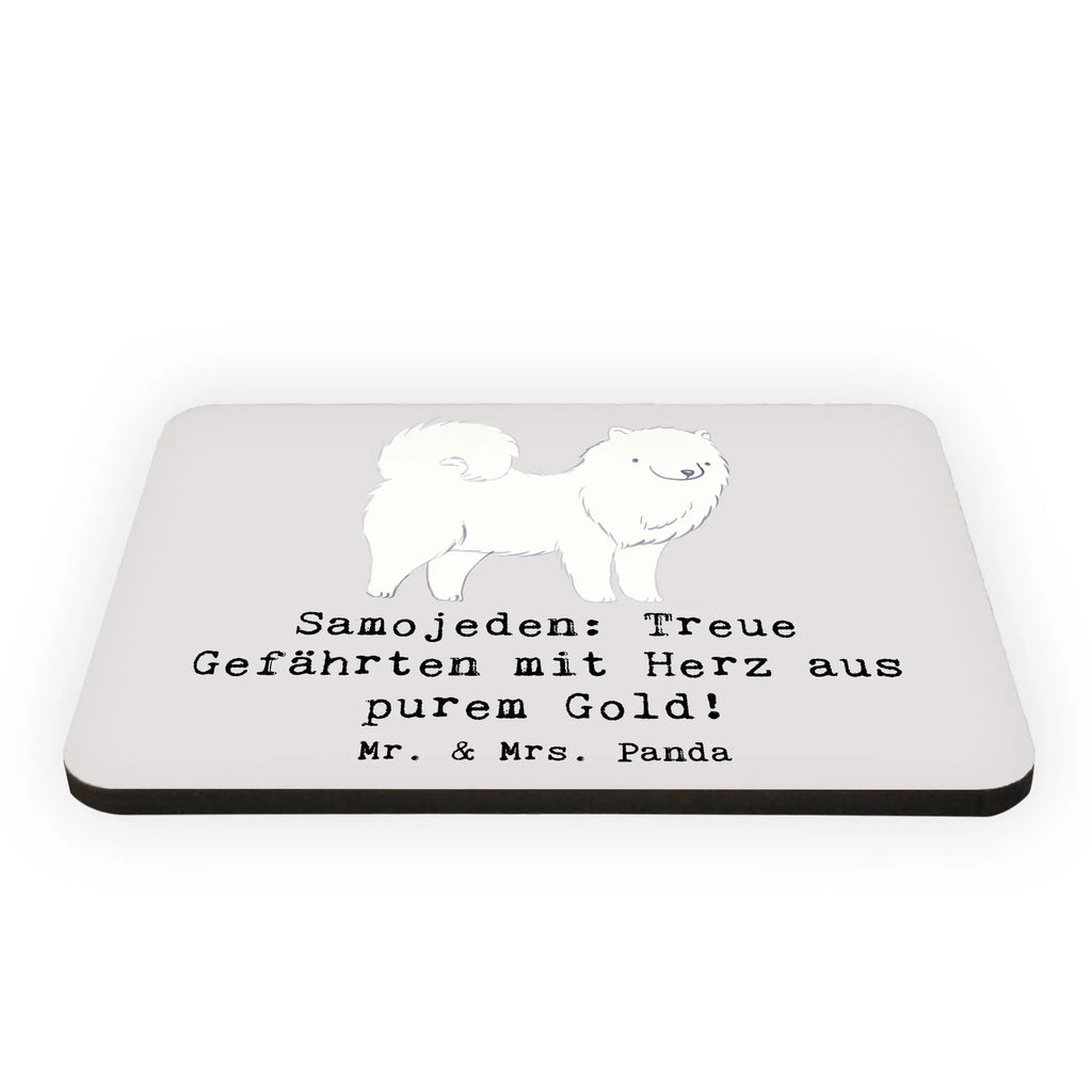 Magnet Samojede Herz Kühlschrankmagnet, Pinnwandmagnet, Souvenir Magnet, Motivmagnete, Dekomagnet, Whiteboard Magnet, Notiz Magnet, Kühlschrank Dekoration, Hund, Hunderasse, Rassehund, Hundebesitzer, Geschenk, Tierfreund, Schenken, Welpe