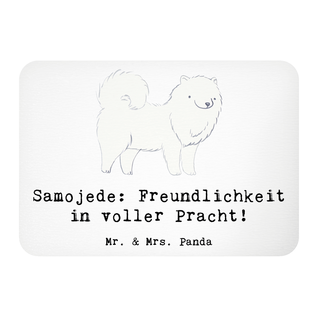 Magnet Samojede Freundlichkeit Kühlschrankmagnet, Pinnwandmagnet, Souvenir Magnet, Motivmagnete, Dekomagnet, Whiteboard Magnet, Notiz Magnet, Kühlschrank Dekoration, Hund, Hunderasse, Rassehund, Hundebesitzer, Geschenk, Tierfreund, Schenken, Welpe