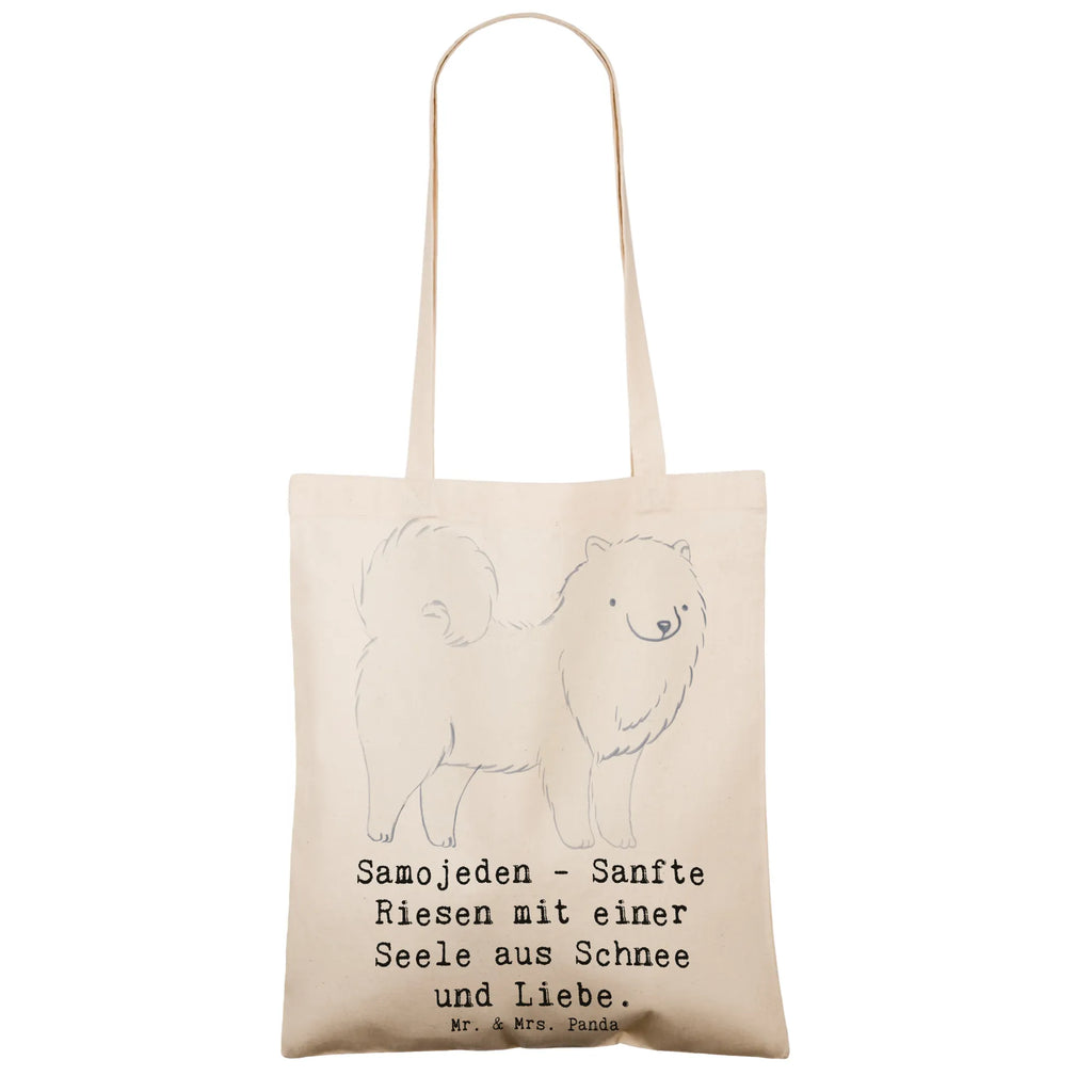 Tragetasche Samojede Liebe Beuteltasche, Beutel, Einkaufstasche, Jutebeutel, Stoffbeutel, Tasche, Shopper, Umhängetasche, Strandtasche, Schultertasche, Stofftasche, Tragetasche, Badetasche, Jutetasche, Einkaufstüte, Laptoptasche, Hund, Hunderasse, Rassehund, Hundebesitzer, Geschenk, Tierfreund, Schenken, Welpe