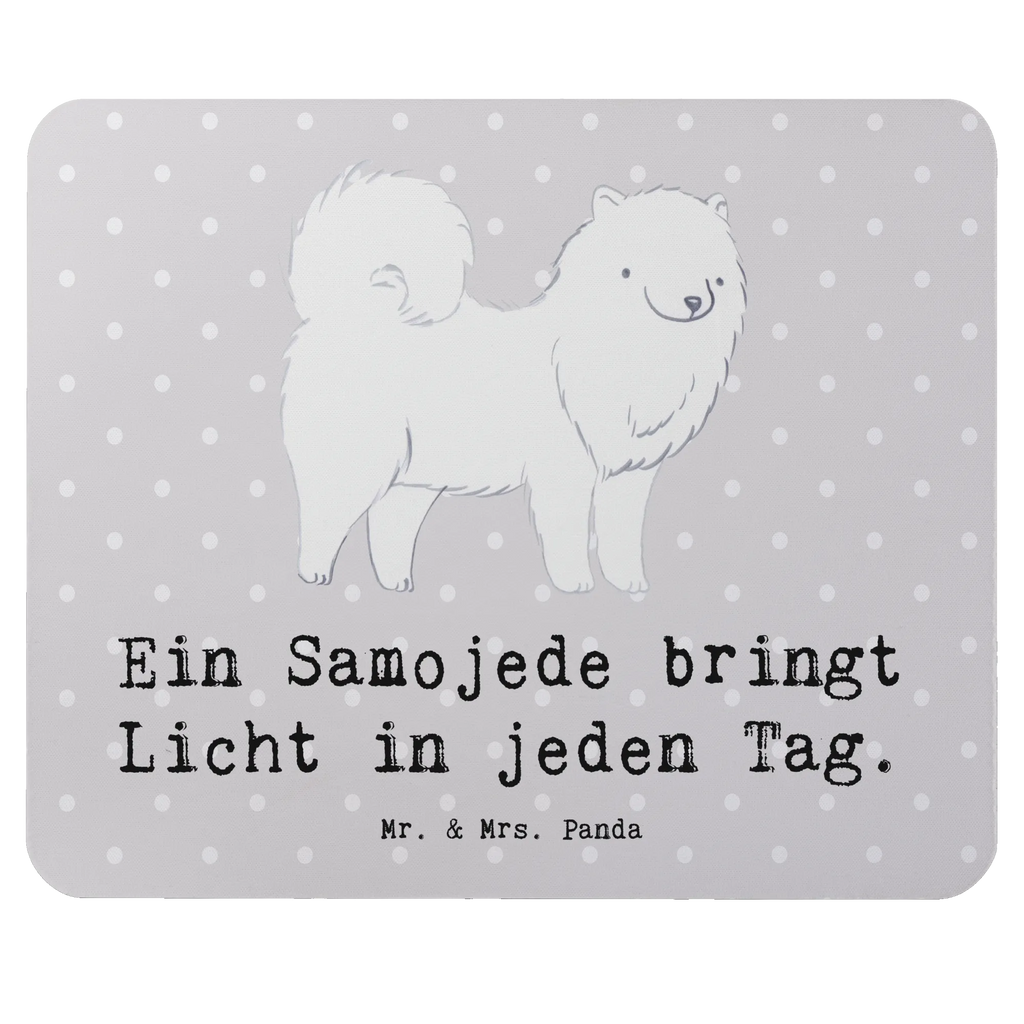 Mauspad Samojede Licht Mousepad, Computer zubehör, Büroausstattung, PC Zubehör, Arbeitszimmer, Mauspad, Einzigartiges Mauspad, Designer Mauspad, Mausunterlage, Mauspad Büro, Hund, Hunderasse, Rassehund, Hundebesitzer, Geschenk, Tierfreund, Schenken, Welpe