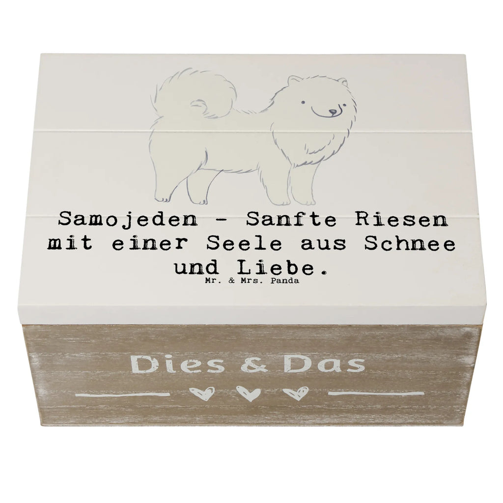 Holzkiste Samojede Liebe Holzkiste, Kiste, Schatzkiste, Truhe, Schatulle, XXL, Erinnerungsbox, Erinnerungskiste, Dekokiste, Aufbewahrungsbox, Geschenkbox, Geschenkdose, Hund, Hunderasse, Rassehund, Hundebesitzer, Geschenk, Tierfreund, Schenken, Welpe