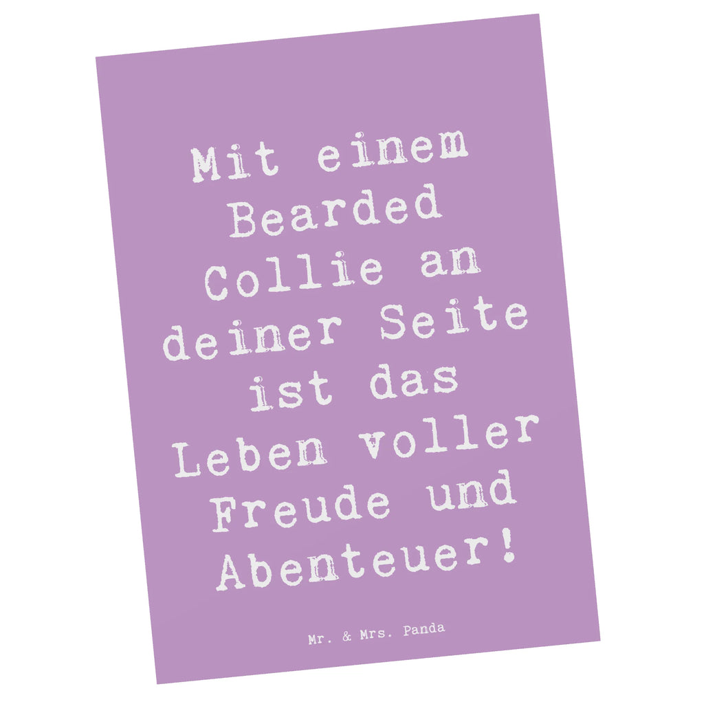 Postkarte Spruch Bearded Collie Freund Postkarte, Karte, Geschenkkarte, Grußkarte, Einladung, Ansichtskarte, Geburtstagskarte, Einladungskarte, Dankeskarte, Ansichtskarten, Einladung Geburtstag, Einladungskarten Geburtstag, Hund, Hunderasse, Rassehund, Hundebesitzer, Geschenk, Tierfreund, Schenken, Welpe