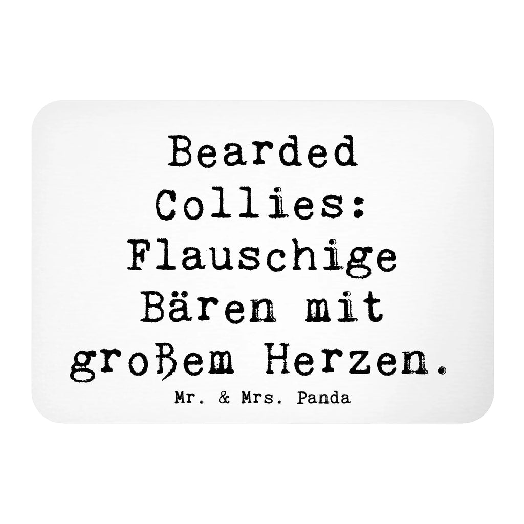 Magnet Spruch Bearded Collie Bärenherz Kühlschrankmagnet, Pinnwandmagnet, Souvenir Magnet, Motivmagnete, Dekomagnet, Whiteboard Magnet, Notiz Magnet, Kühlschrank Dekoration, Hund, Hunderasse, Rassehund, Hundebesitzer, Geschenk, Tierfreund, Schenken, Welpe