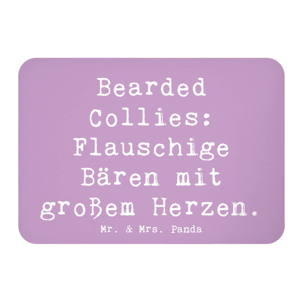 Magnet Spruch Bearded Collie Bärenherz Kühlschrankmagnet, Pinnwandmagnet, Souvenir Magnet, Motivmagnete, Dekomagnet, Whiteboard Magnet, Notiz Magnet, Kühlschrank Dekoration, Hund, Hunderasse, Rassehund, Hundebesitzer, Geschenk, Tierfreund, Schenken, Welpe