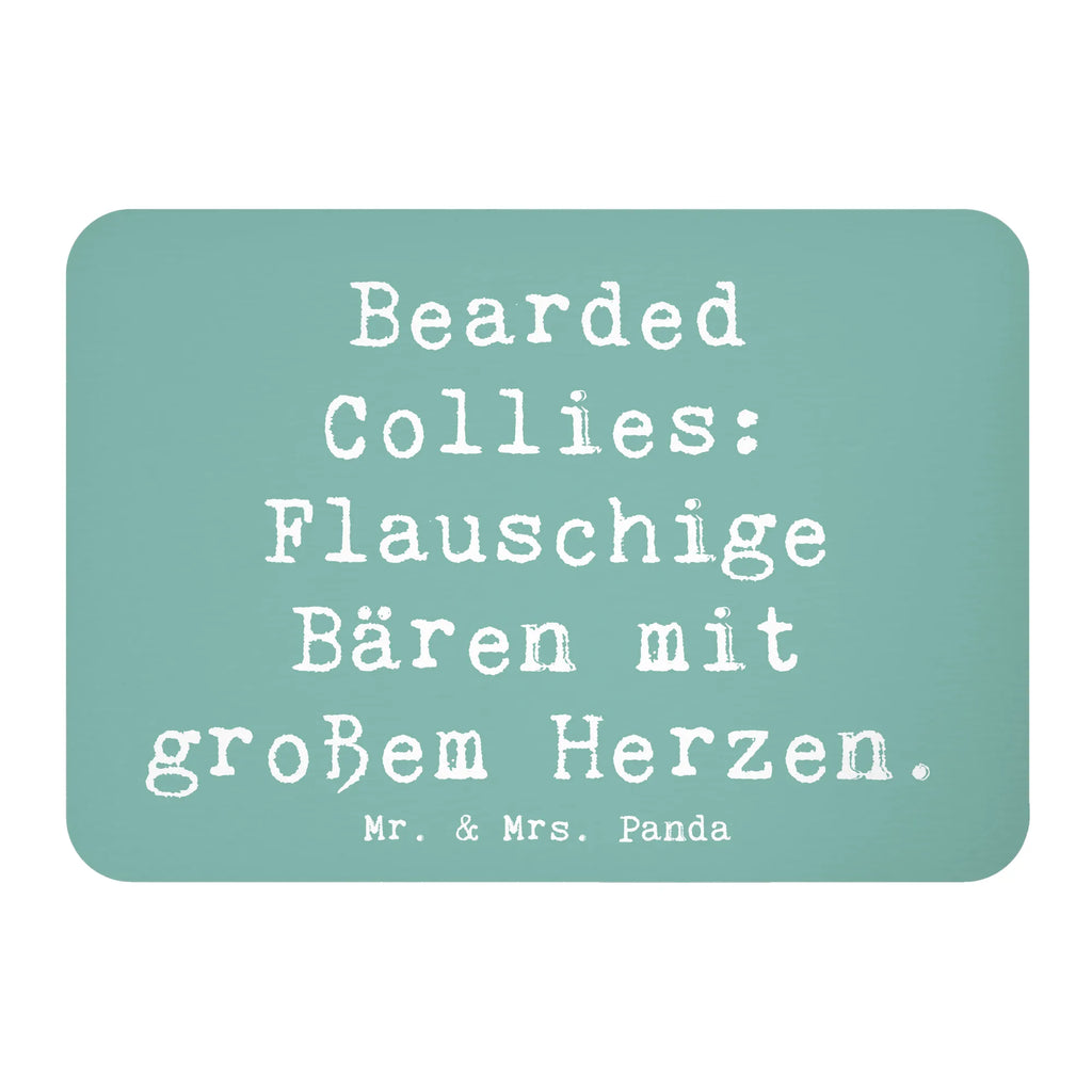 Magnet Spruch Bearded Collie Bärenherz Kühlschrankmagnet, Pinnwandmagnet, Souvenir Magnet, Motivmagnete, Dekomagnet, Whiteboard Magnet, Notiz Magnet, Kühlschrank Dekoration, Hund, Hunderasse, Rassehund, Hundebesitzer, Geschenk, Tierfreund, Schenken, Welpe