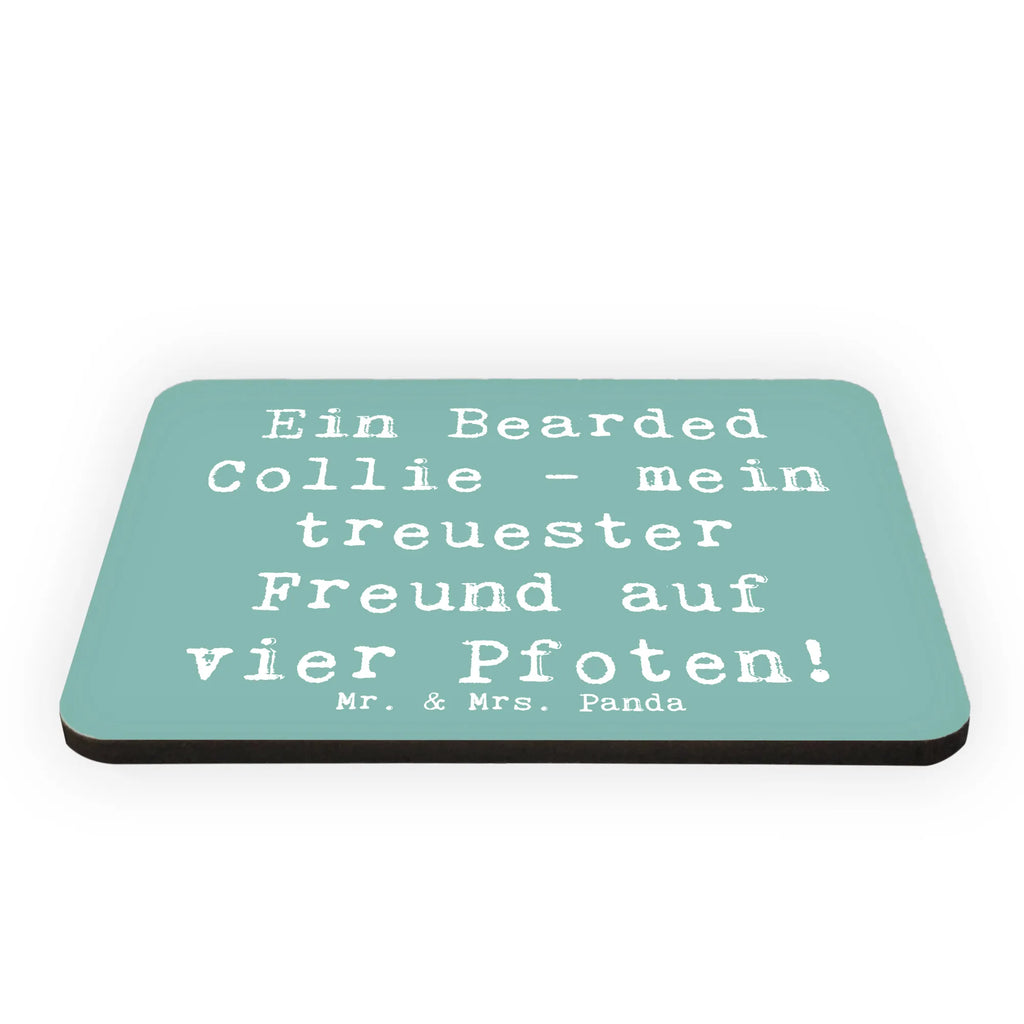 Magnet Spruch Bearded Collie Freund Kühlschrankmagnet, Pinnwandmagnet, Souvenir Magnet, Motivmagnete, Dekomagnet, Whiteboard Magnet, Notiz Magnet, Kühlschrank Dekoration, Hund, Hunderasse, Rassehund, Hundebesitzer, Geschenk, Tierfreund, Schenken, Welpe