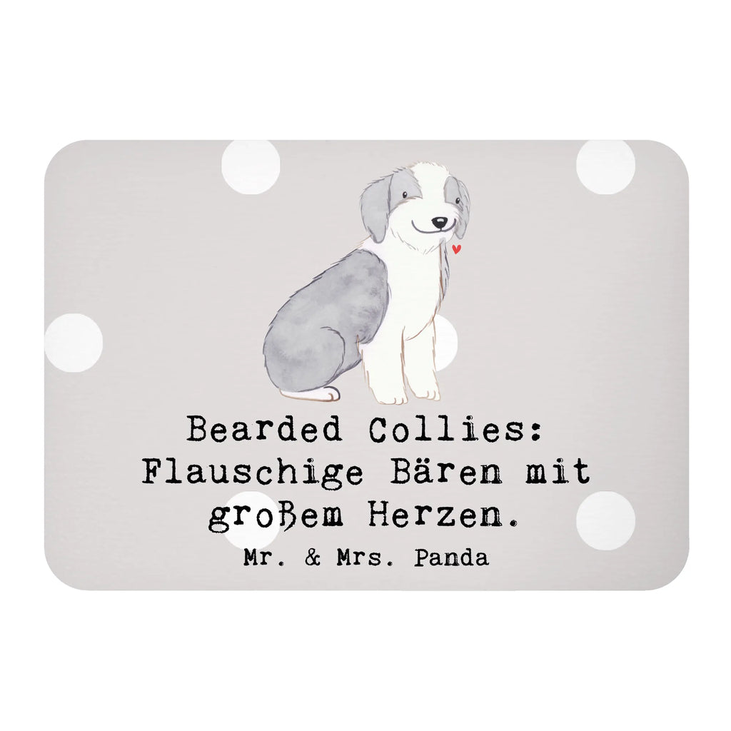 Magnet Bearded Collie Bärenherz Kühlschrankmagnet, Pinnwandmagnet, Souvenir Magnet, Motivmagnete, Dekomagnet, Whiteboard Magnet, Notiz Magnet, Kühlschrank Dekoration, Hund, Hunderasse, Rassehund, Hundebesitzer, Geschenk, Tierfreund, Schenken, Welpe