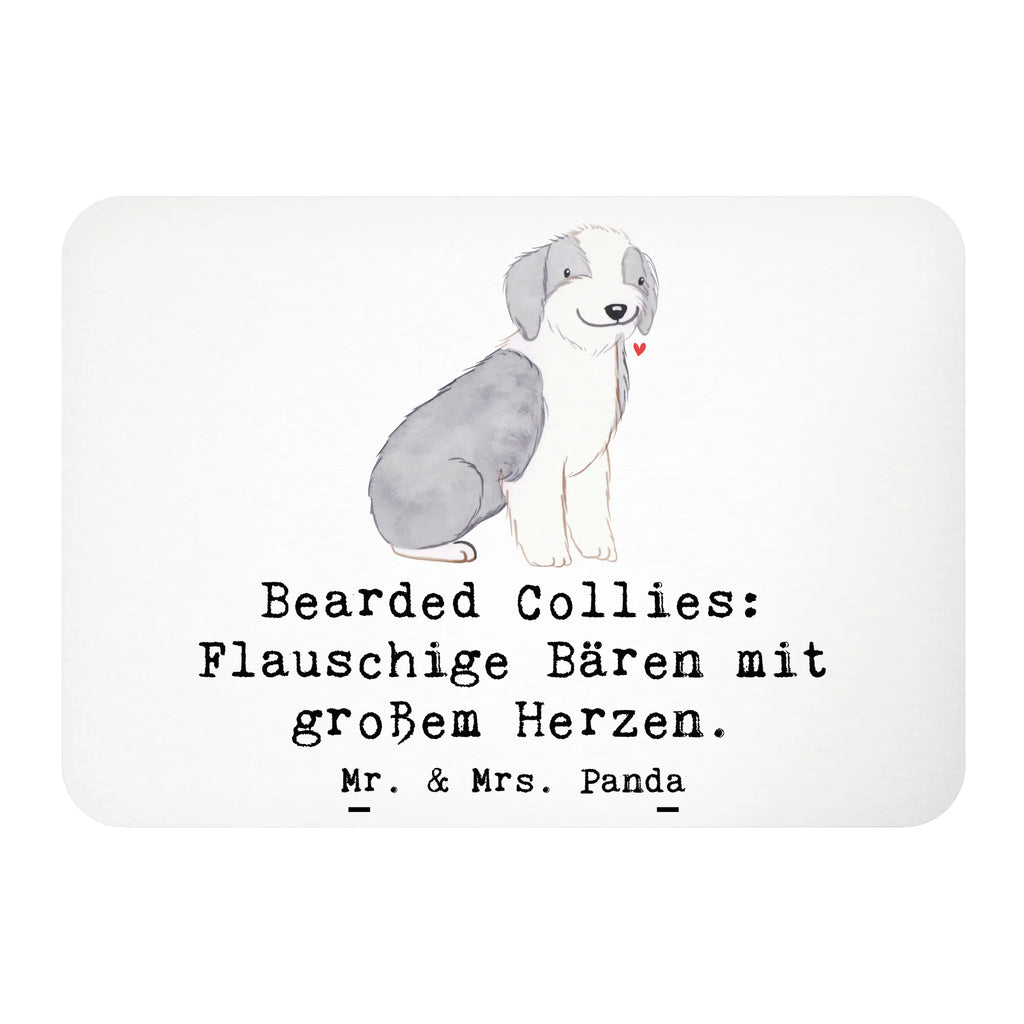 Magnet Bearded Collie Bärenherz Kühlschrankmagnet, Pinnwandmagnet, Souvenir Magnet, Motivmagnete, Dekomagnet, Whiteboard Magnet, Notiz Magnet, Kühlschrank Dekoration, Hund, Hunderasse, Rassehund, Hundebesitzer, Geschenk, Tierfreund, Schenken, Welpe