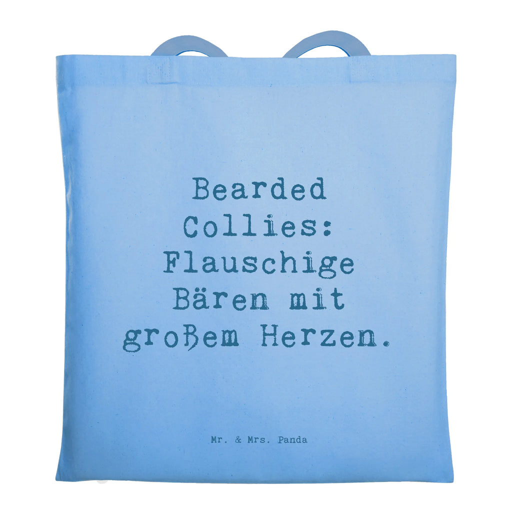 Tragetasche Spruch Bearded Collie Bärenherz Beuteltasche, Beutel, Einkaufstasche, Jutebeutel, Stoffbeutel, Tasche, Shopper, Umhängetasche, Strandtasche, Schultertasche, Stofftasche, Tragetasche, Badetasche, Jutetasche, Einkaufstüte, Laptoptasche, Hund, Hunderasse, Rassehund, Hundebesitzer, Geschenk, Tierfreund, Schenken, Welpe