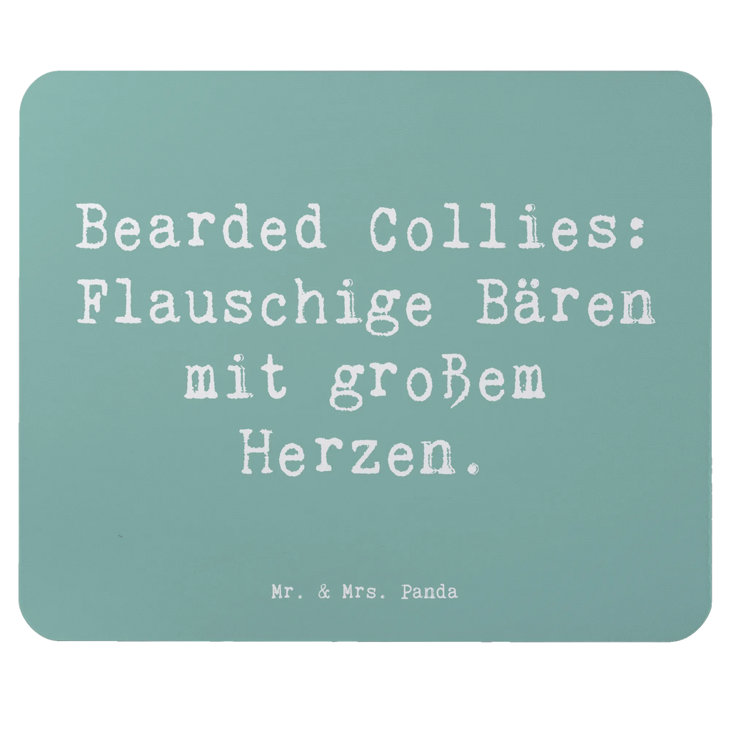 Mauspad Spruch Bearded Collie Bärenherz Mousepad, Computer zubehör, Büroausstattung, PC Zubehör, Arbeitszimmer, Mauspad, Einzigartiges Mauspad, Designer Mauspad, Mausunterlage, Mauspad Büro, Hund, Hunderasse, Rassehund, Hundebesitzer, Geschenk, Tierfreund, Schenken, Welpe