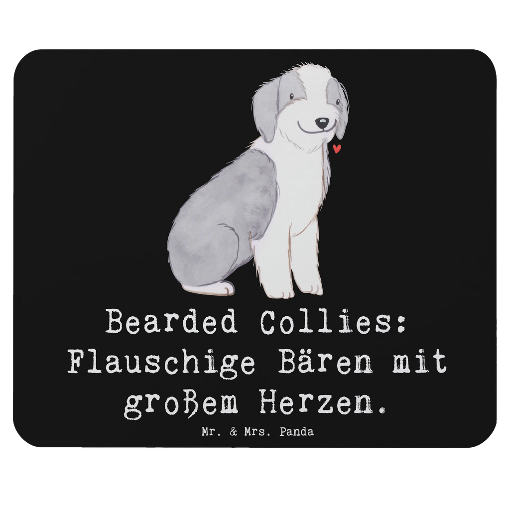 Mauspad Bearded Collie Bärenherz Mousepad, Computer zubehör, Büroausstattung, PC Zubehör, Arbeitszimmer, Mauspad, Einzigartiges Mauspad, Designer Mauspad, Mausunterlage, Mauspad Büro, Hund, Hunderasse, Rassehund, Hundebesitzer, Geschenk, Tierfreund, Schenken, Welpe