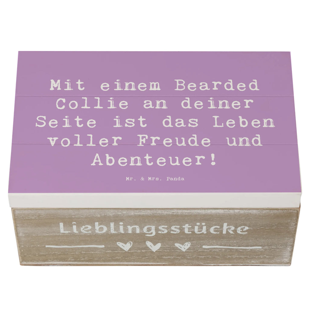 Holzkiste Spruch Bearded Collie Freund Holzkiste, Kiste, Schatzkiste, Truhe, Schatulle, XXL, Erinnerungsbox, Erinnerungskiste, Dekokiste, Aufbewahrungsbox, Geschenkbox, Geschenkdose, Hund, Hunderasse, Rassehund, Hundebesitzer, Geschenk, Tierfreund, Schenken, Welpe