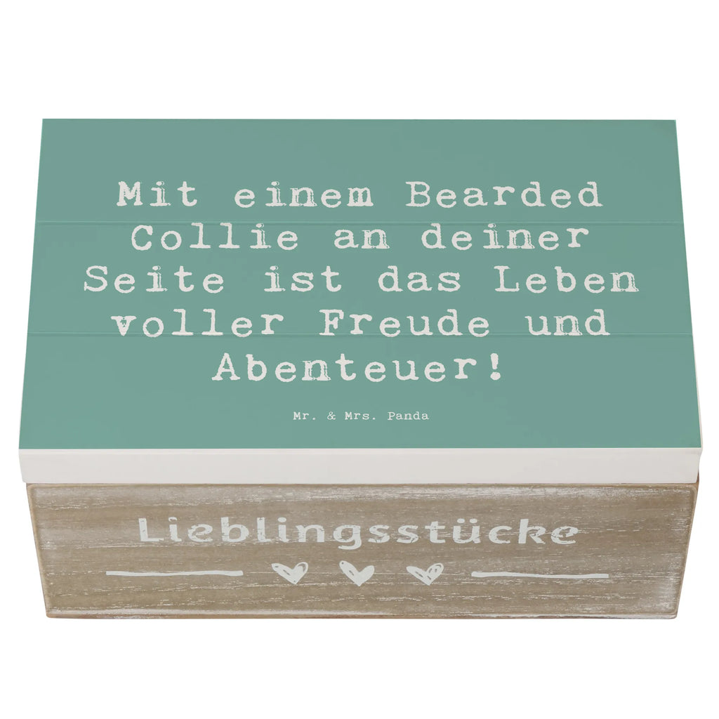 Holzkiste Spruch Bearded Collie Freund Holzkiste, Kiste, Schatzkiste, Truhe, Schatulle, XXL, Erinnerungsbox, Erinnerungskiste, Dekokiste, Aufbewahrungsbox, Geschenkbox, Geschenkdose, Hund, Hunderasse, Rassehund, Hundebesitzer, Geschenk, Tierfreund, Schenken, Welpe