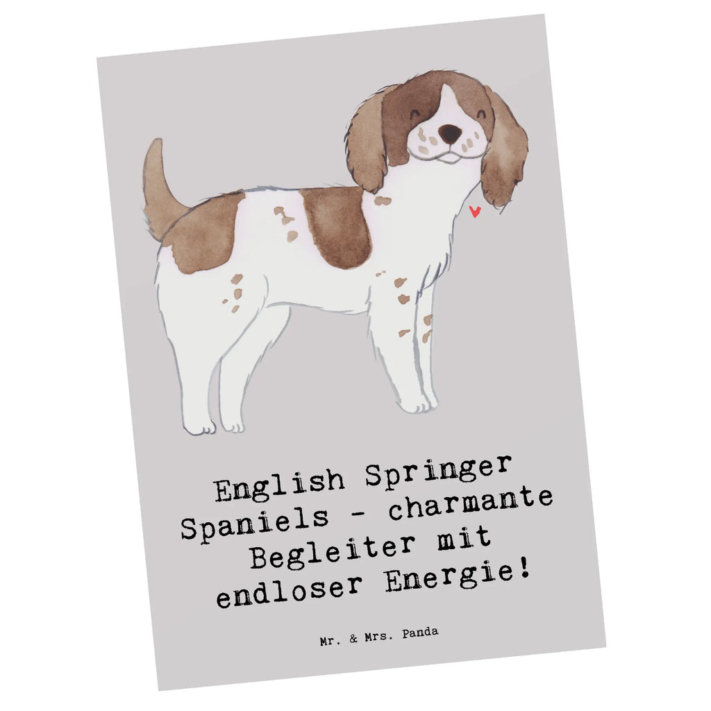 Postkarte English Springer Spaniel Charme Postkarte, Karte, Geschenkkarte, Grußkarte, Einladung, Ansichtskarte, Geburtstagskarte, Einladungskarte, Dankeskarte, Ansichtskarten, Einladung Geburtstag, Einladungskarten Geburtstag, Hund, Hunderasse, Rassehund, Hundebesitzer, Geschenk, Tierfreund, Schenken, Welpe